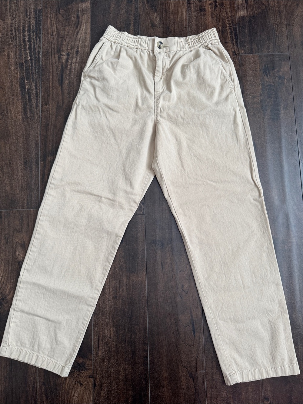 Zara Cream Casual Kids Pants